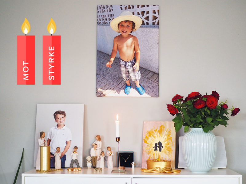Noah på kommoden