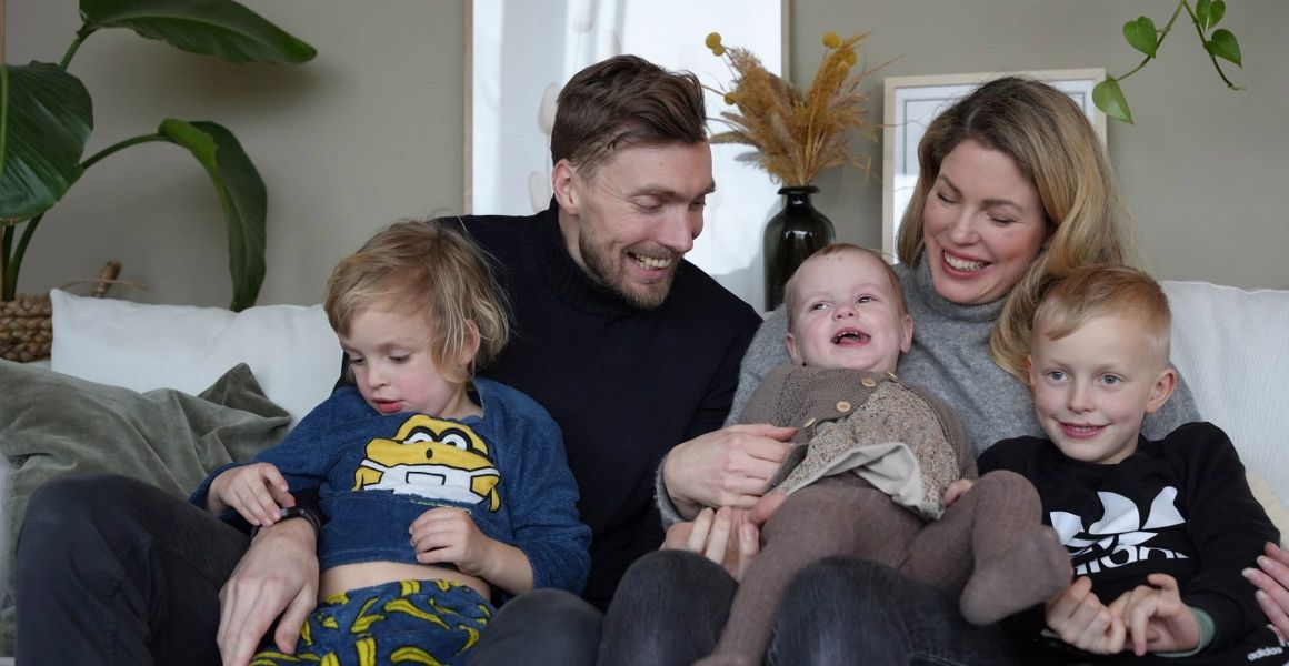 Lykke og familien familiehus Barnekreftforeningen