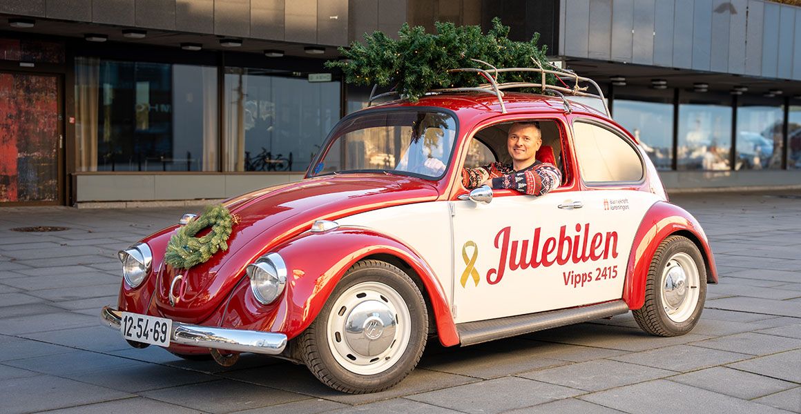Julebilen - Barnekreftforeningens førjulsturne