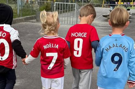 FotballtrøyeFredag 2025 Norlandia Myrdal Barnehage
