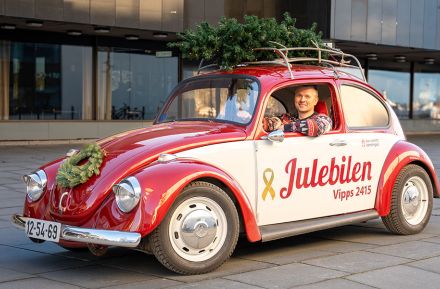 Julebilen - Barnekreftforeningens førjulsturne