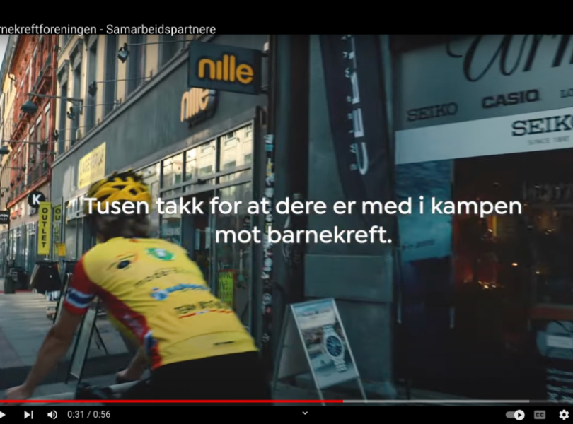 Barnekreftforeningen takkevideo bedrifter thumbnail